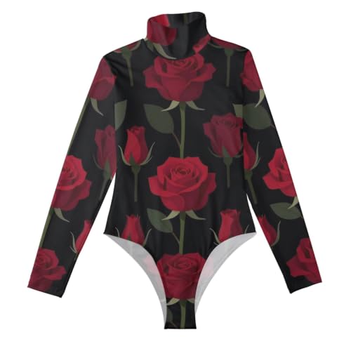 Body de manga larga para mujer GuoChe ideal para salir de fiesta