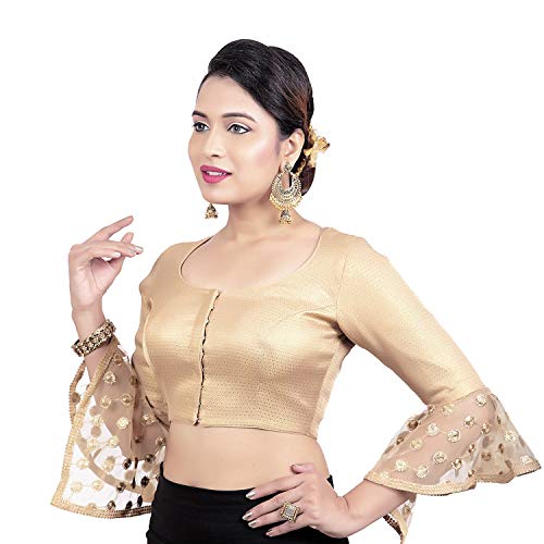 Image of Biyu Being With You Women's Art Silk Saree Blouse