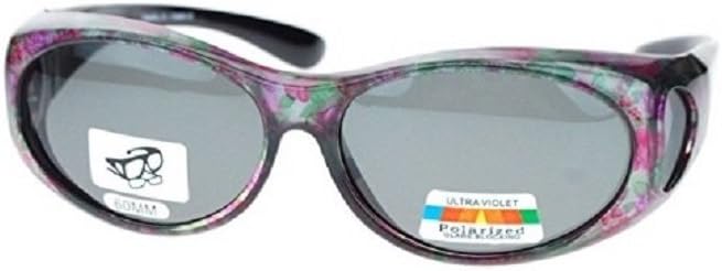 Polarized Sunglasses Fit Over Cover Over Reading Glasses for Small Glasses Oval Frame
