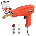 150W Plastic Welding Kit with 800PCS Hot Staples, Corded Plastic Welder with 2 Plastic Welding Rods, Plastic Welder Repair Kit Portable Welding Kit with Carry Case for Car Bumper Repair