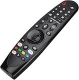 Large compatibilité : la télécommande Voice Magic de LG Smart TV (remplacement) est compatible avec différents modèles, y compris AN-MR20GA, AN-MR19BA, et plus encore, assurant une expérience d'appariement sans effort avec votre téléviseur LG OLED, QNED ou NanoCell.