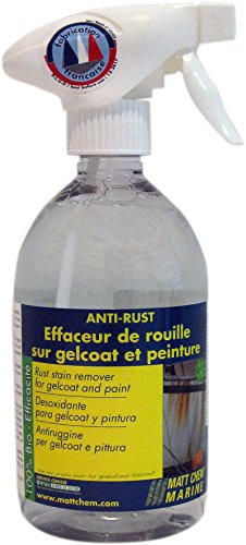 Matt Chem 937M Anti Rust Effaceur de rouille pour gelcoat/peinture