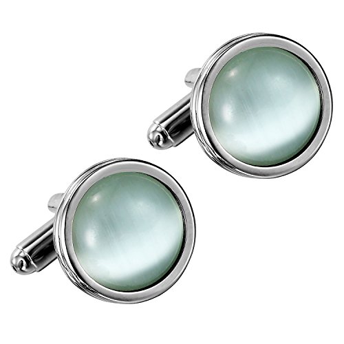 Image of Stunning Mens Nautical Knot Stainless Steel Cufflinks