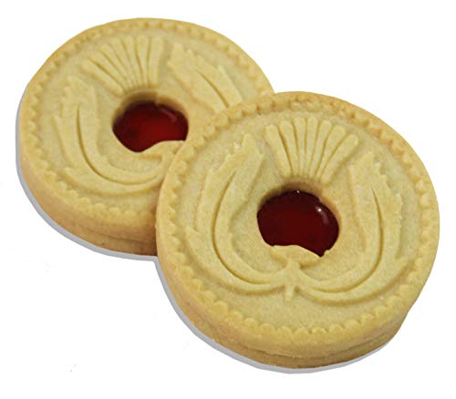 Paterson's Strawberry Jam Scottish Cream Shortbread, 200g, 7 oz, Indulgent Holiday Treats