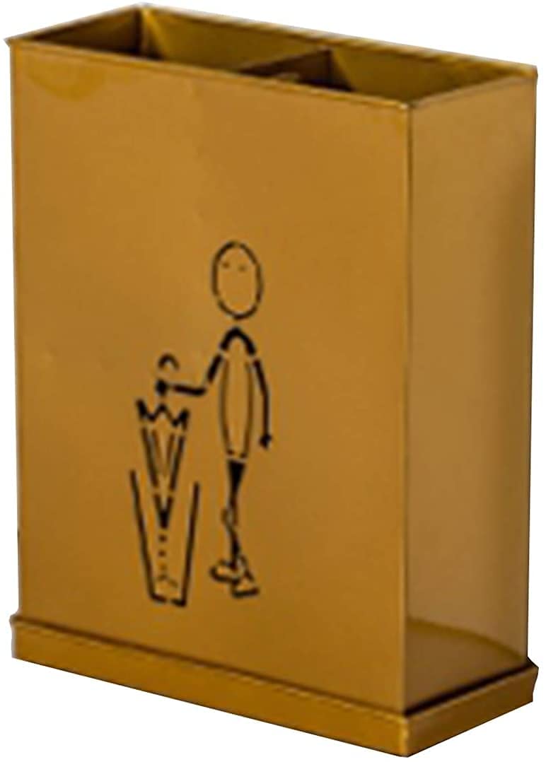 TAIYUESHAN Umbrella Stand Umbrella Holder Rack Umbrella Stand Large Capacity for Home Hotel Can Store Long and Short Umbrellas Gold