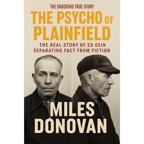 The Psycho of Plainfield Audiolibro Por Miles Donovan arte de portada