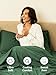 Extra Deep King Sheet Set - 6 Piece Breathable and Cooling Sheets - Hotel Luxury Bedding for Women, Men, Kids & Teens - Easy & Secure Fit - Soft and Wrinkle Free - Extra Deep Pockets - Emerald Green