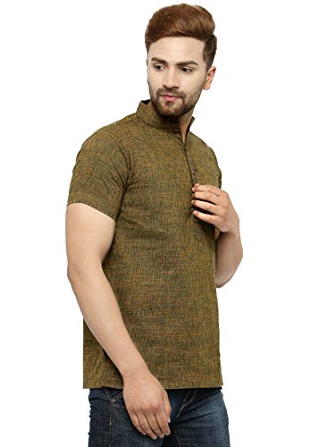 Image of Enchanted Drapes Men's Cotton Regular Kurta