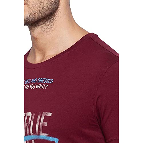 Image of Spykar Men's Slim Fit T-Shirt