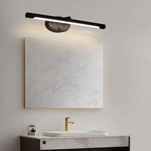 Lámpara de Pared con Interruptor e Interior LED Baño Espejo Impermeable