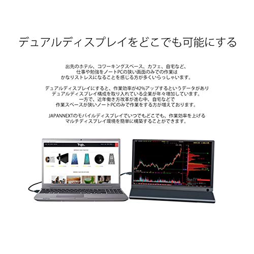Amazon.co.jp: JAPANNEXT USB-C接続 PCモニター JN-MD-133BFHDR [13.3