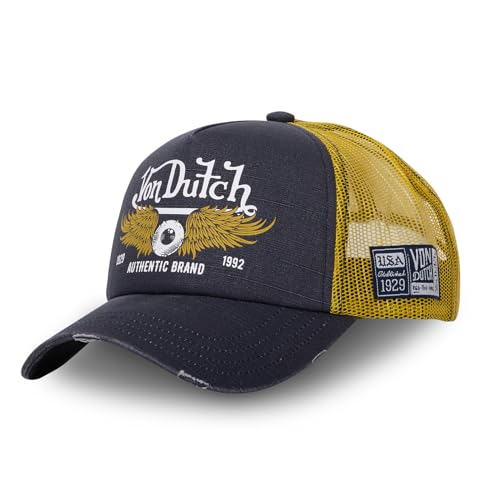 Casquette Von Dutch Bleue : Protégez-vous du Soleil avec le Style Crew Ajustable