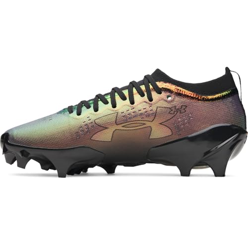 Under Armour Men's Blur Pro Football Cleats, (003) Black/Black/Black, 10,