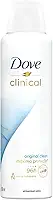 Dove Desodorante Antitranspirante Aerossol Clinical Original Clean 150ml