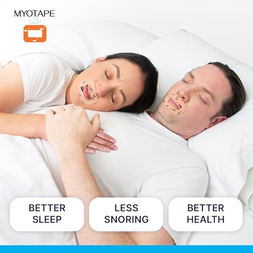 myotape - sleep tape for adults - 90 nights - reduce snoring - improve sleep - promote nasal breathing - menwomenunisex