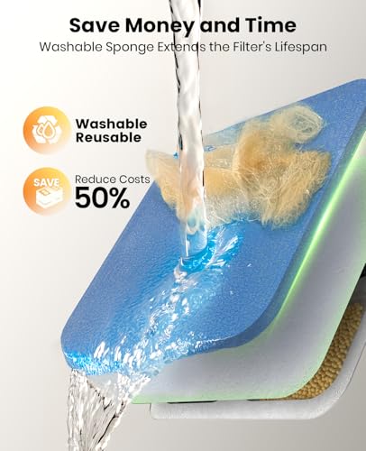 Image of oneisall 8Set Filters for 10L /2.64Gal Stainless Steel Dog Water Fountain