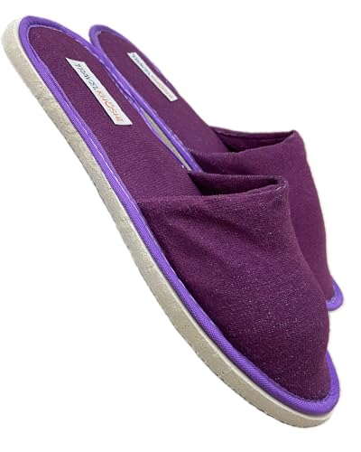 Image of Travelkhushi Soft Comfy Home Slippers For Women & Men For Winter Capet flip flops for Bedroom Indoor Carpet house slides Anti skid Slippers for Winter & Summer
