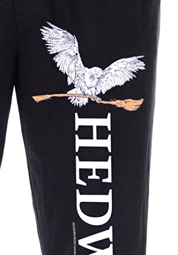 INTIMO Harry Potter Adult Mens' Hedwig and Nimbus 2000 Broom Pajama Lounge Pants3