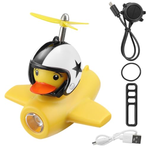 Campana de pato para bicicleta con bonitos cuernos y luz el regalo infantil ideal