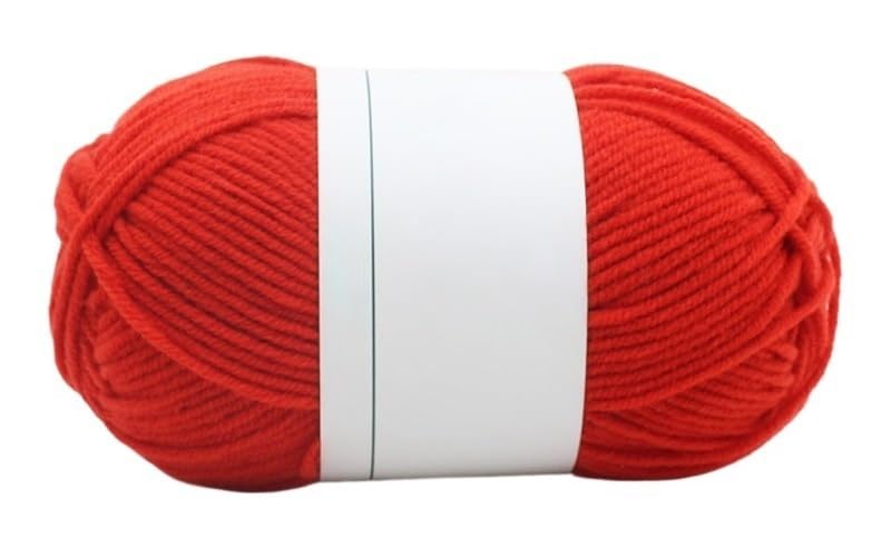 Fil de coton pour crocheter des amigurumis : 5 pelotes de fil de 4 épaisseurs pour vos loisirs
