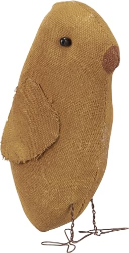 Ensemble assis poussins primitifs en bois pour décoration de table - 5