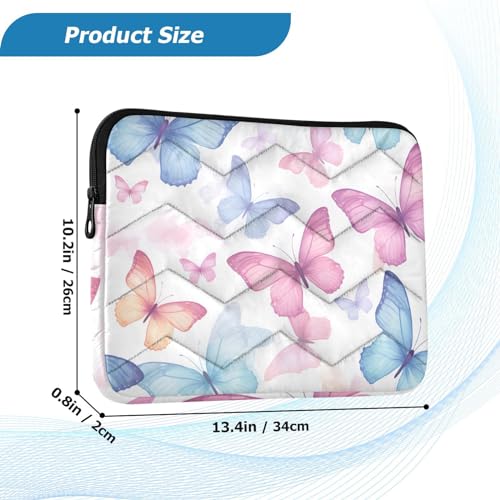 Funda para Laptop 13-14 Pulgadas Azul y Rosa miniatura 3