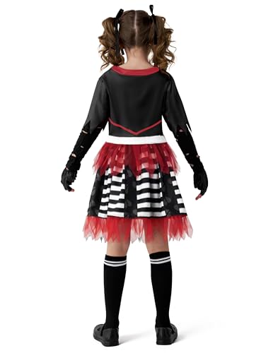 Disfraz de animadora zombie para niñas Spooktacular miniatura 4