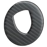 Material de fibra de carbono: hecha de fibra de carbono ligera, esta funda para volante proporciona un aspecto elegante y elegante a tus modelos Panamera, ForCayenne, Macan, 911 y 718.