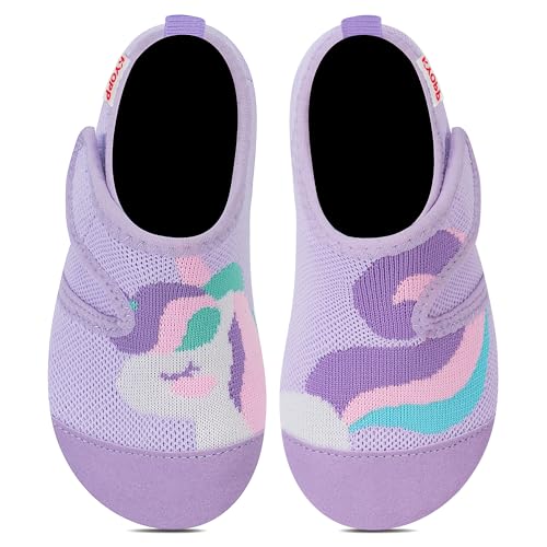 Kyopp Hausschuhe Kinder Junge Klettverschluss Schuhe Mädchen...