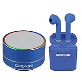Craig 2in1 Wireless Bluetooth Earbuds with Bluetooth Speaker