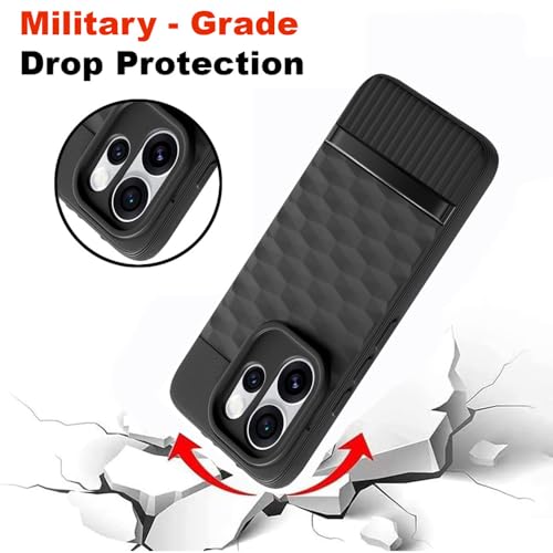 Image of Shockproof Case Compatible with Oppo Reno15 Pro 5G | Full Camera Protection | TPU Flexible Back Cover for Oppo Reno15 Pro 5G / 15 Pro Mini 5G (Matte Black)