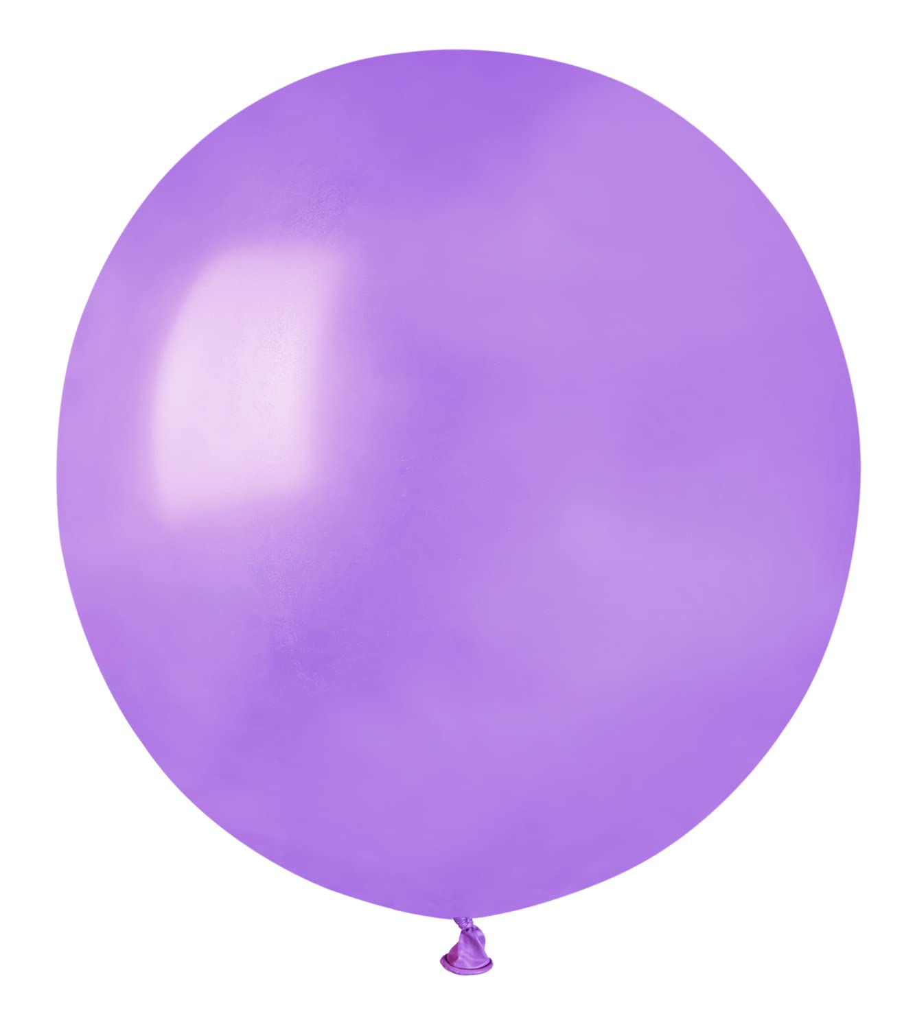 Pack 25 balloons pearly in natural latex Premium Quality G150 (Ø 48cm / 19"), violet purple lavender pearl