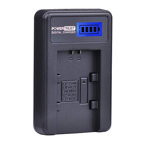 PowerTrust 1Pc 4500mAh NP-FV100 NPFV100 FV100 Akku + LCD USB Ladegerät für Sony NP-FV30 NP-FV50 NP-FV70 SX83E SX63E FDR-AX100E - Image 4