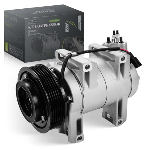 AC Compressor with Clutch for Nissan Rogue 2008-2013 & Rogue Select 2014-2015 2.5L 4-Cylinder