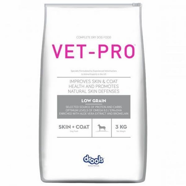 Vet Pro Skin And Coat Dry Dog Food 3Kg, All Life Stages