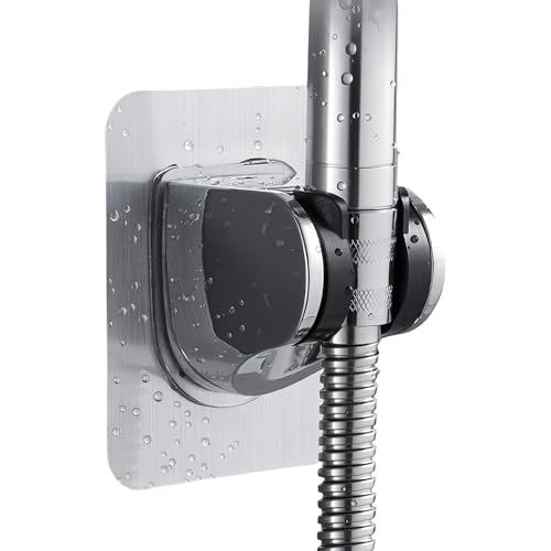 Listado de Alcachofas móviles los más recomendados. 47 Soporte Ajustable para Alcachofa de Ducha, Soporte de Montaje de Pared para Alcachofa con Ventosa Soporte de Cabezal de Ducha Extraíble de Mano para el Baño