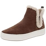 Michael Michael Kors Women's Ashlyn Genuine Shearling Lined Slip-On Sneaker, Size 10 M - Brown
