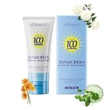 High Protection Sunscreen for Face & Body SPF100+ PA++++ | Broad Spectrum Sunscreen with Centella & Jasmine | Waterproof, Non-Greasy, Hydrating | Perfect for Outdoor, Beach, Travel & Daily Use