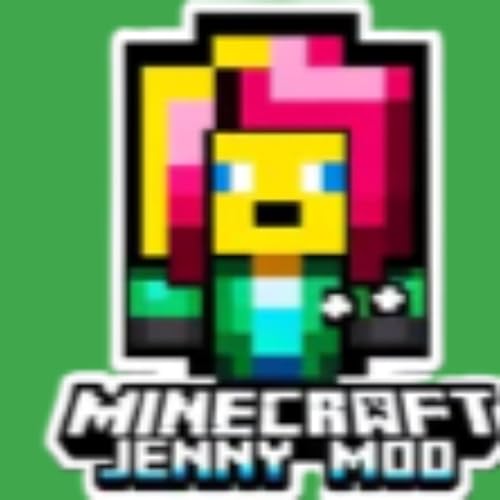 『Exploring the Jenny Mod in Minecraft』のカバーアート