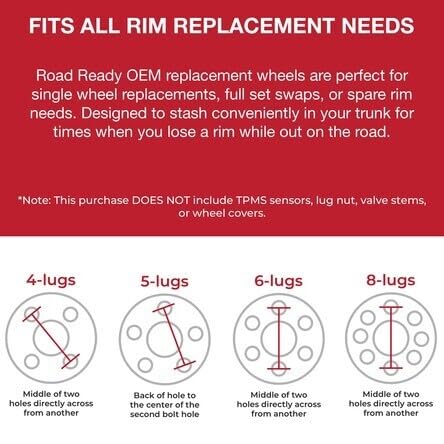 Road Ready Wheels 100-0126 Wheel
