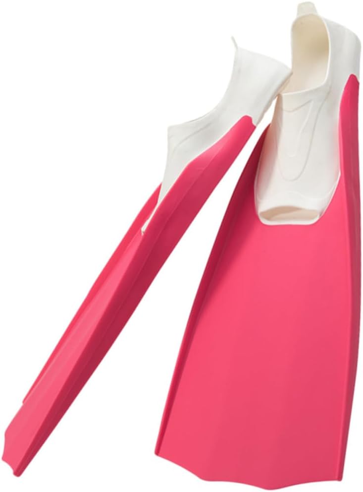 Rosy XL Swimming Fins for Diving and Snorkeling Ergonomic Non-Slip Flippers with High Flexibility Stable Swim Training Tool for Adults and Beginners