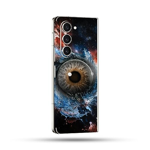 Image of MightySkins Skin Compatible with Samsung Galaxy Z Fold 5 Full Wrap - Eye See You | Protective, Durable, and Unique Vinyl Decal wrap Cover | Easy to Apply, Remove, and Change Styles | Made in The USA