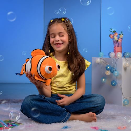 Image of Mirada Pixar Officially Licensed Nemo Soft Toy - 32cm | Cute Orange Plush from Finding Nemo | Adorable & Huggable Stuffed Character for Kids, Girls & Boys | Perfect Collectible & Gift