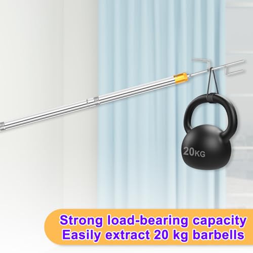 Cagaloi XG-DGN-2AA Clothes Hook Pole,29-71 Inch Adjustable Extension thumb #3