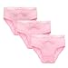 Kids by Brix Toddler and Girls Super Soft Turkish Cotton Pink Pointelle Panties. 3 pk
