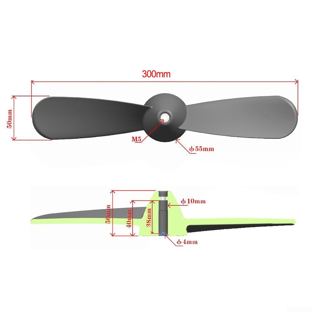 Ricambio elica per kayak, lama a pagaia per pedalata, kayak, canoa, pesca, sport acquatici, accessori per barche