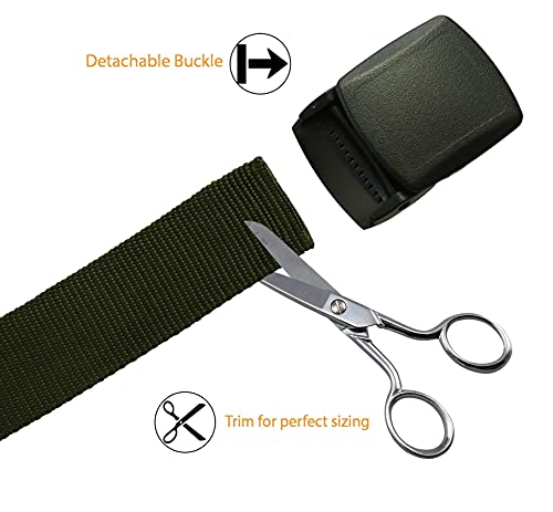 Thomas Bates Bulldog One Size Nylon Blend Military Style Web Belt4