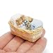 Odoria 1:12 Miniature Bathroom Set Perfume Towel with Basket Dollhouse Decoration Accessories
