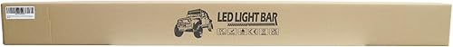 Miniatura 8 de RIGIDON Barra de luz LED ámbar curvada de 22 pulgadas y 270 W, triple fila de inundación, barra de luz de 27000 lm, impermeable, para conducción,
