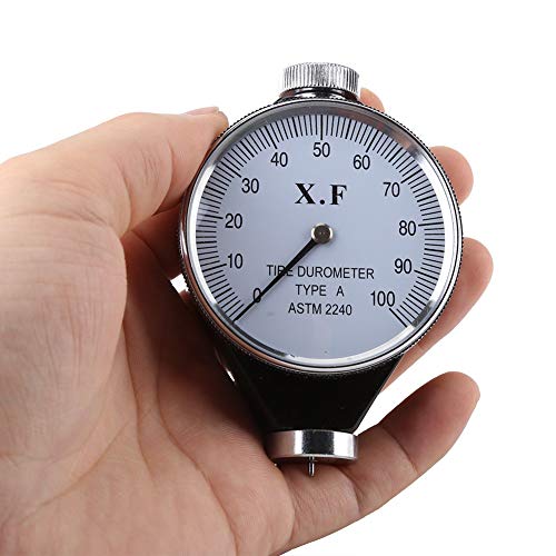 Image of Rubber Tire Durometer Hardness Tester Meter 0-100 HAShore Type A /O /D Shape Type(A Shape Type)